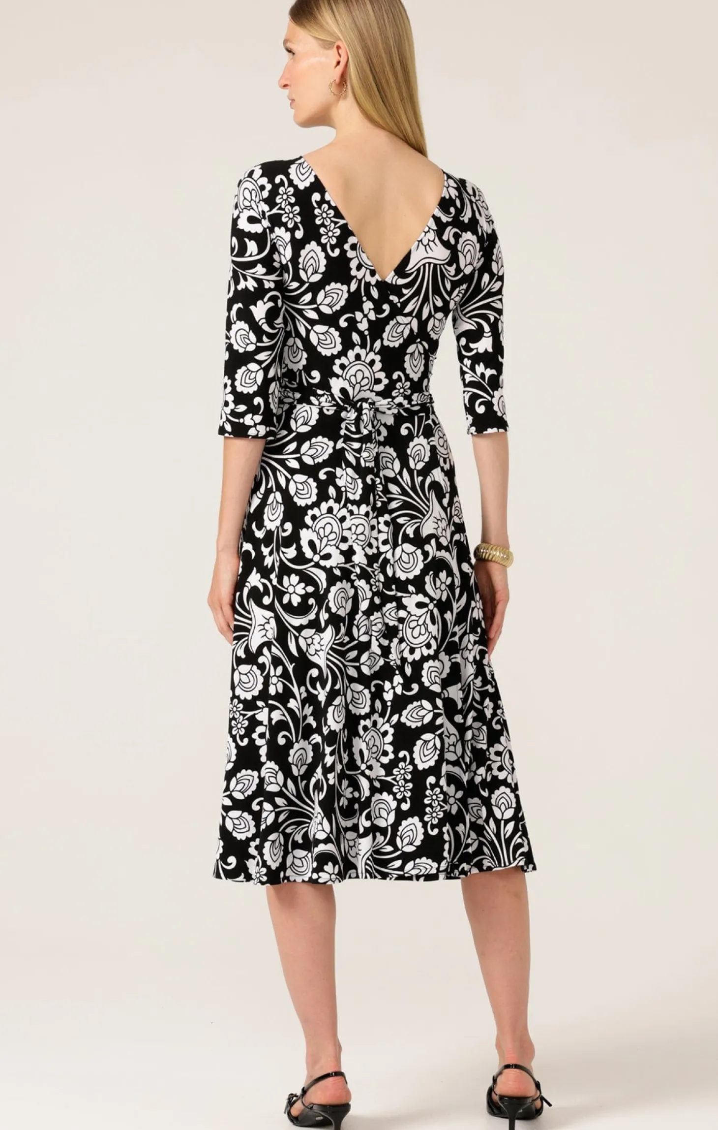 STARLING REVERSE WRAP DRESS