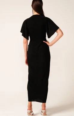 THE EMPORIUM MAXI DRESS IN BLACK