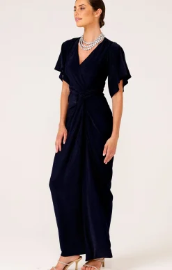 THE EMPORIUM MAXI DRESS IN NAVY