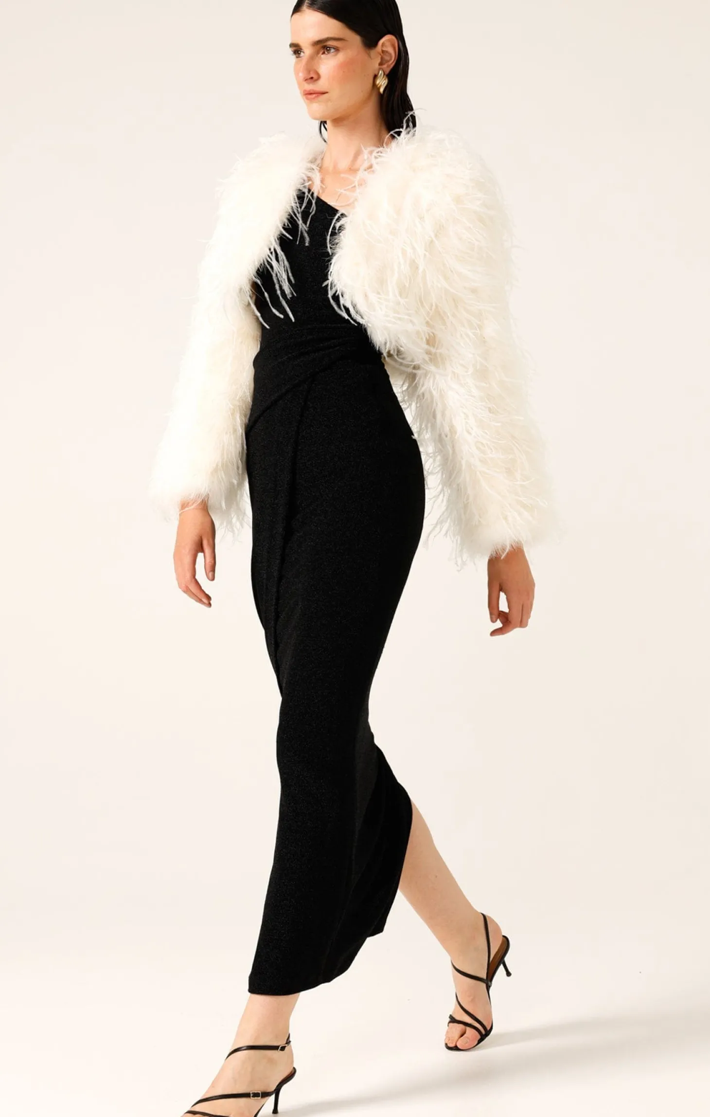 VALEDICTORY DRESS IN BLACK