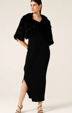 VALEDICTORY DRESS IN BLACK