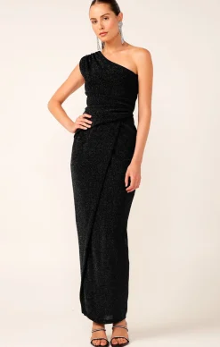 VALEDICTORY DRESS IN BLACK