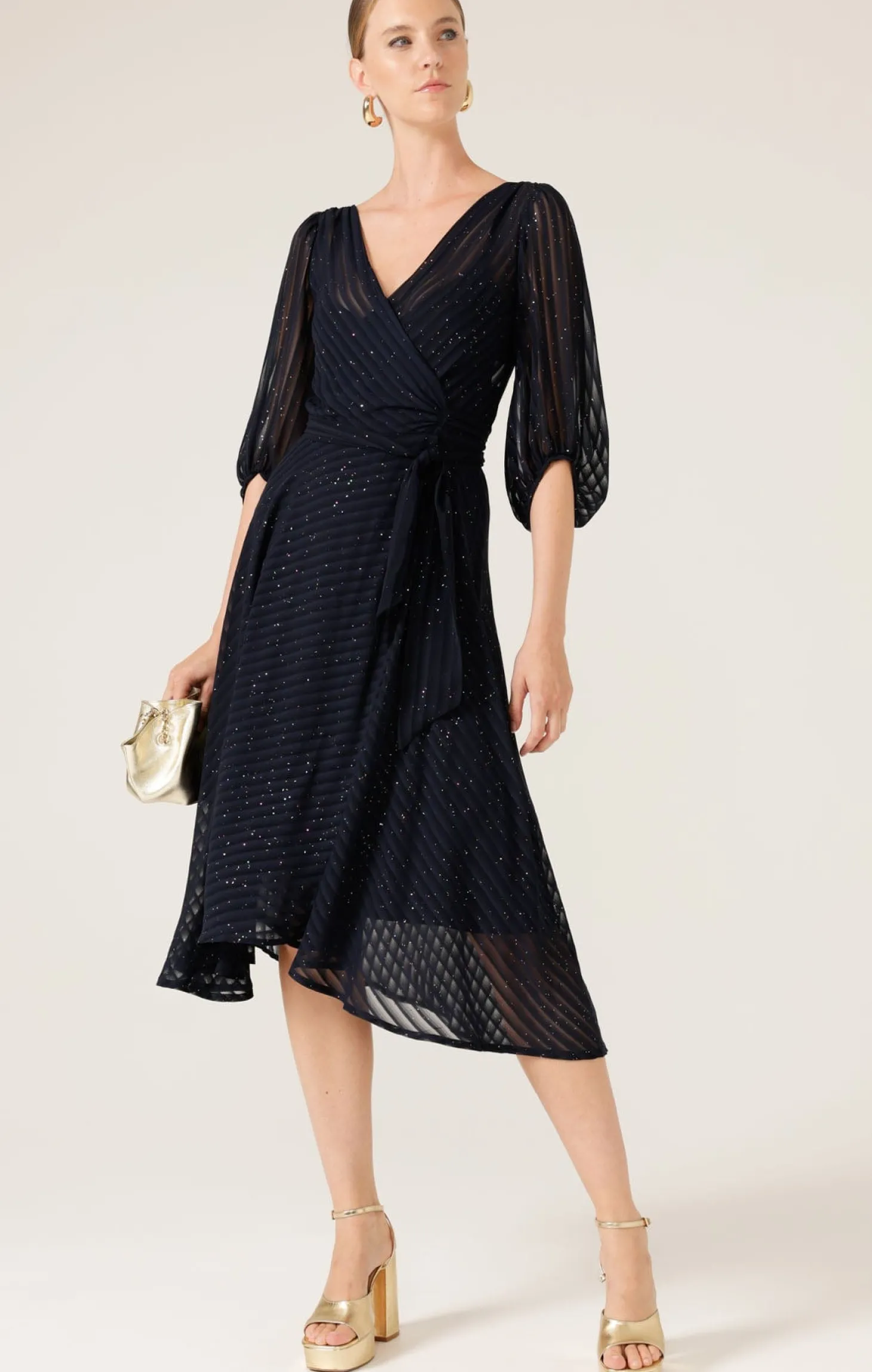 VIVIENNE WRAP DRESS
